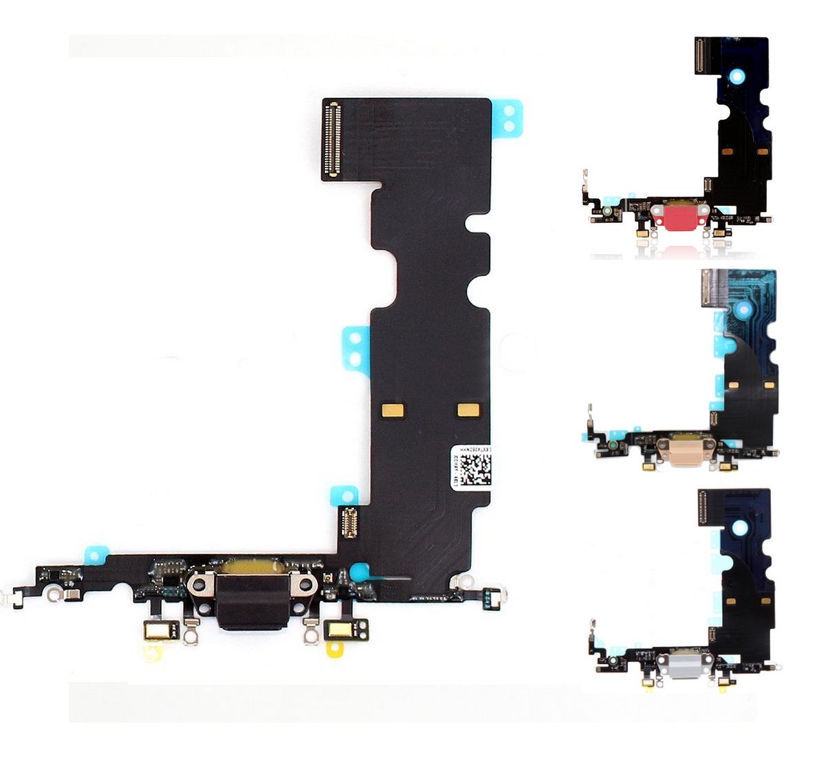 Connecteur de Charge pour iPhone 8 Plus – Nappe Interne Comprenant Le  connecteur de Charge et Le Micro –